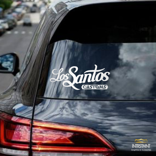 Los santos customs decal - customs,